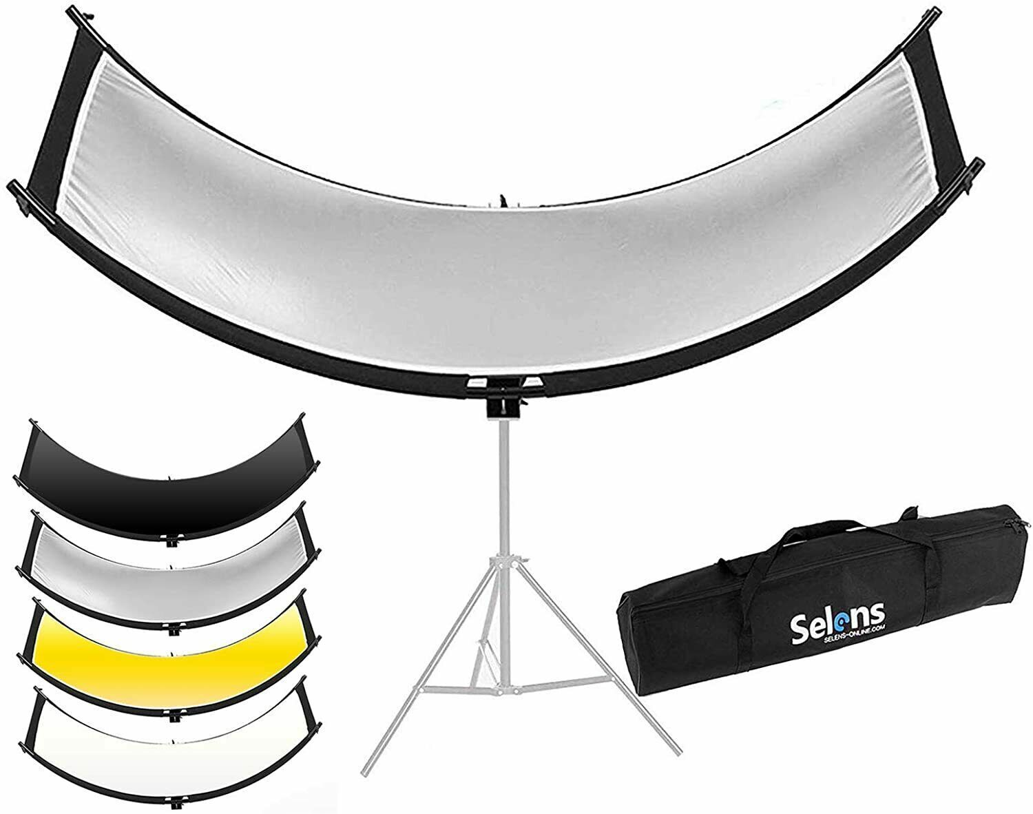 Enhancing Photography with a Curved Reflector