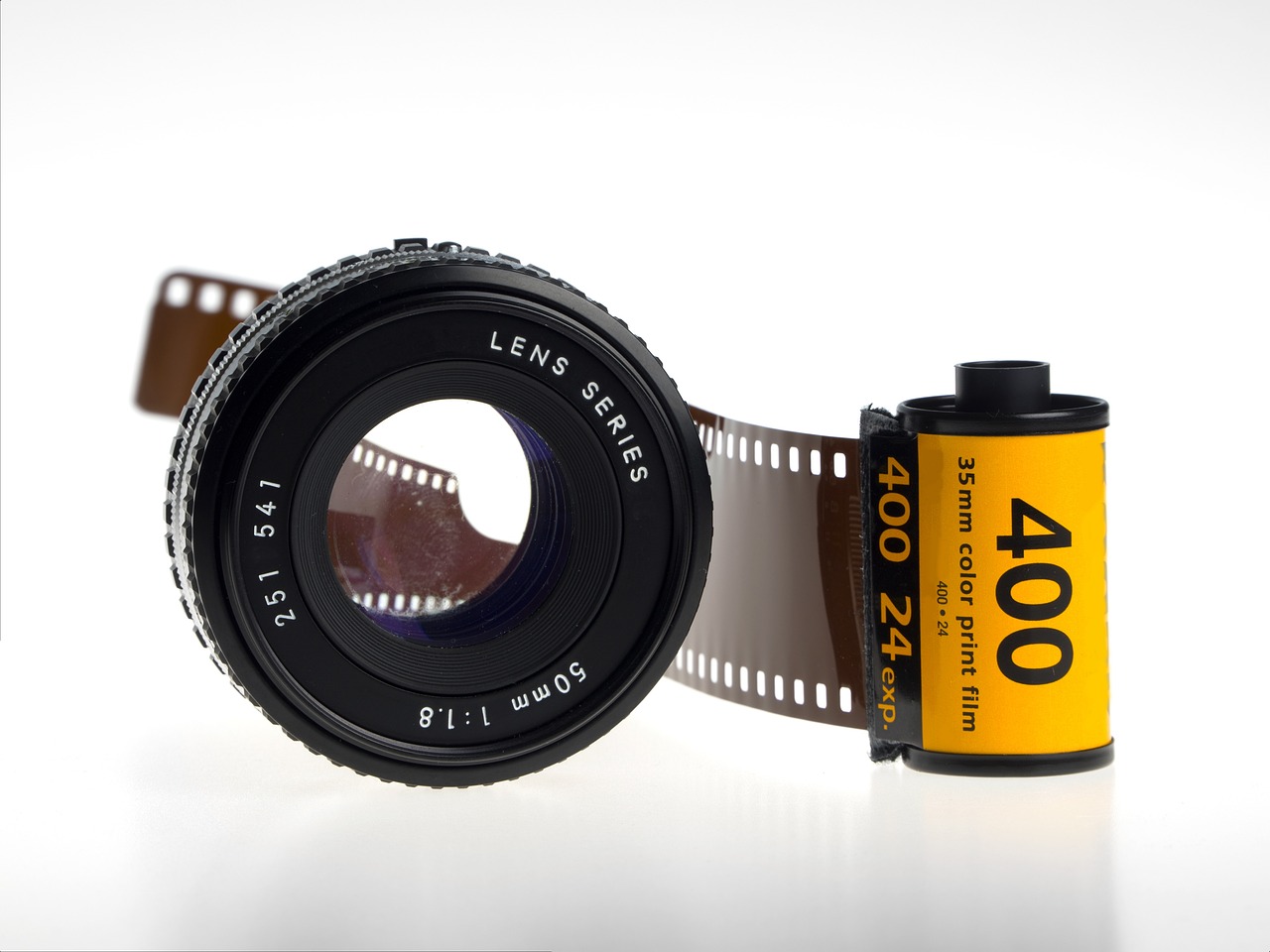 Different types of camera film