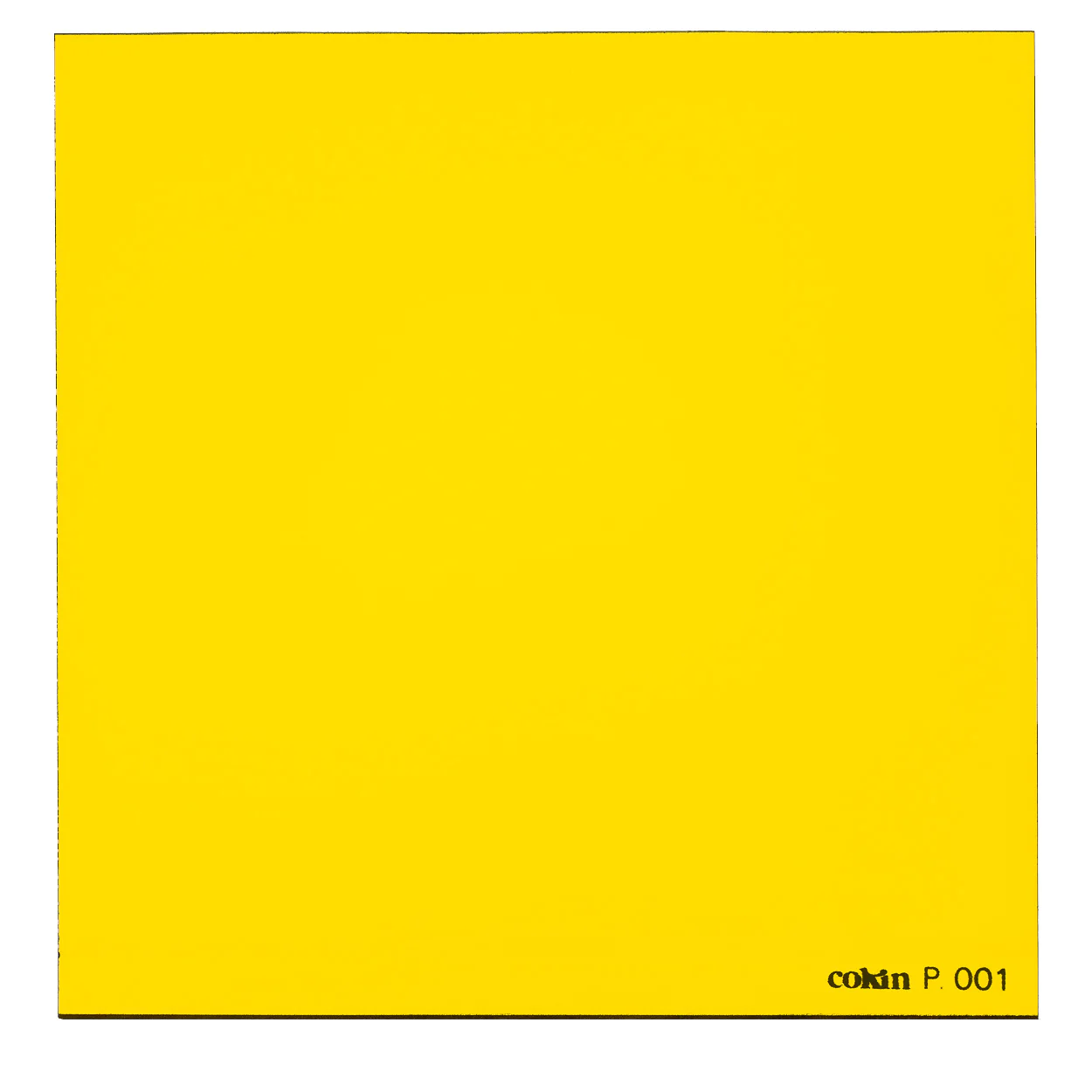 Cokin #001 Yellow Filter