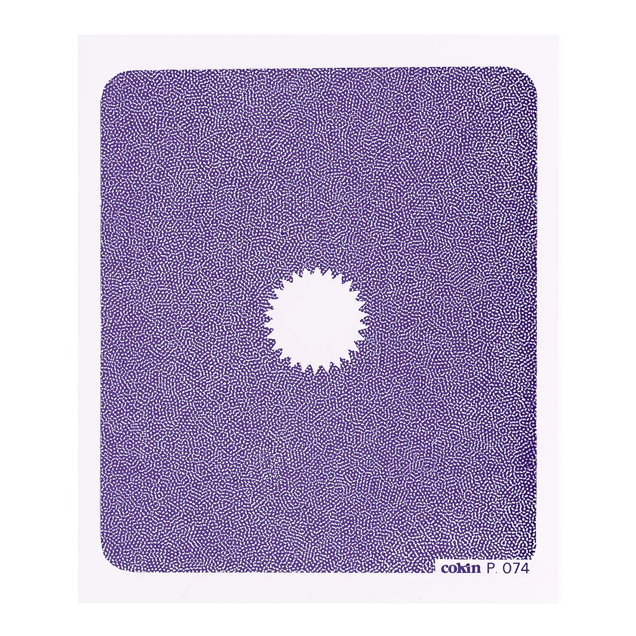 Cokin Violet Diffuser Center Spot Filter #074