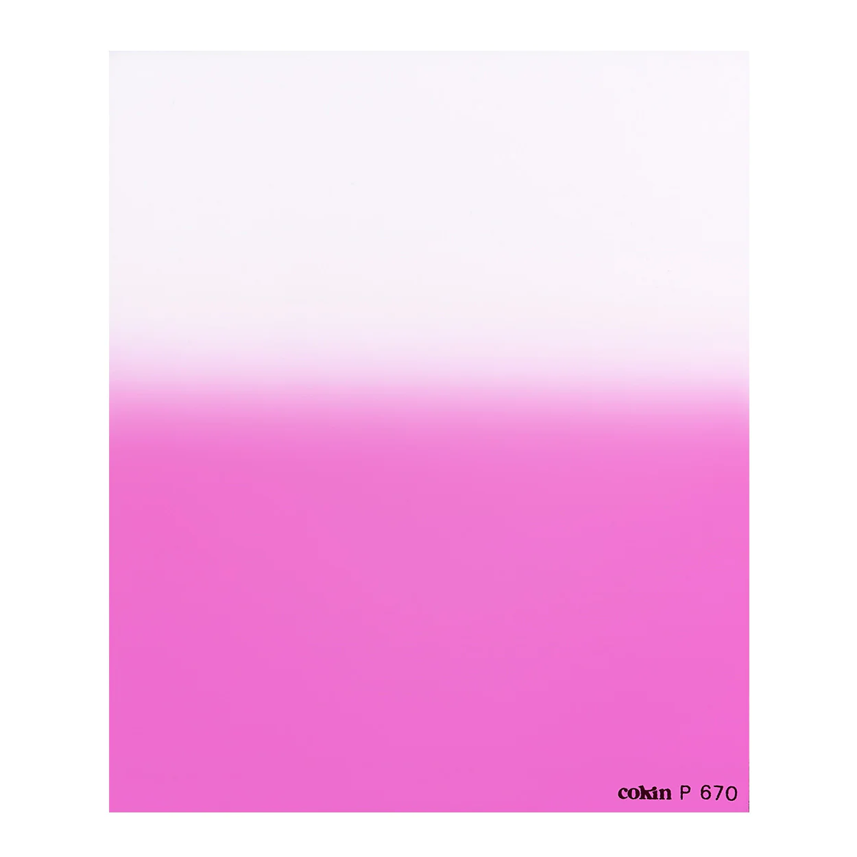 Cokin Gradual Fluo Pink Filter #670