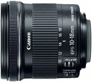 Canon EF-S 10-18mm f/4.5-5.6 is STM Lens