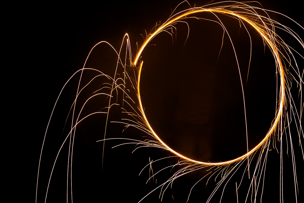 Light Painting with Steel Wool