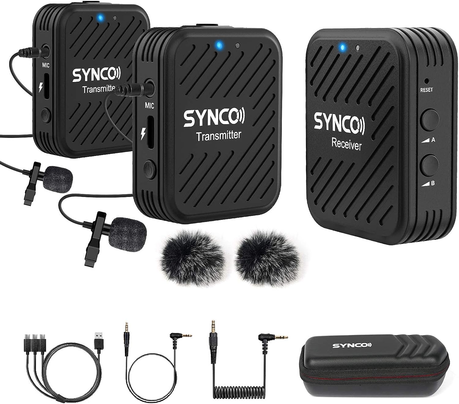 Camera Mount Wireless Lavalier Microphone Systems