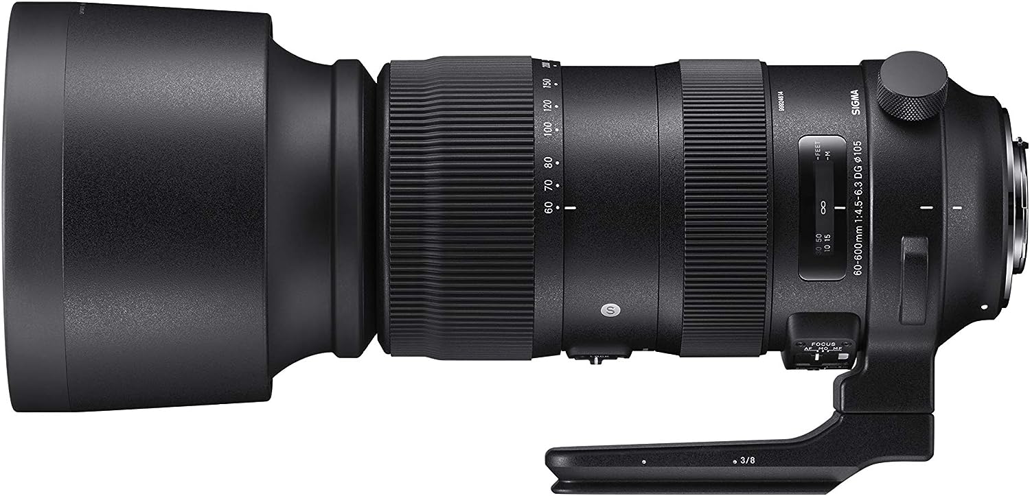 Sigma EF 60-600mm f/4.5-6.3 DG OS HSM Sports Lens