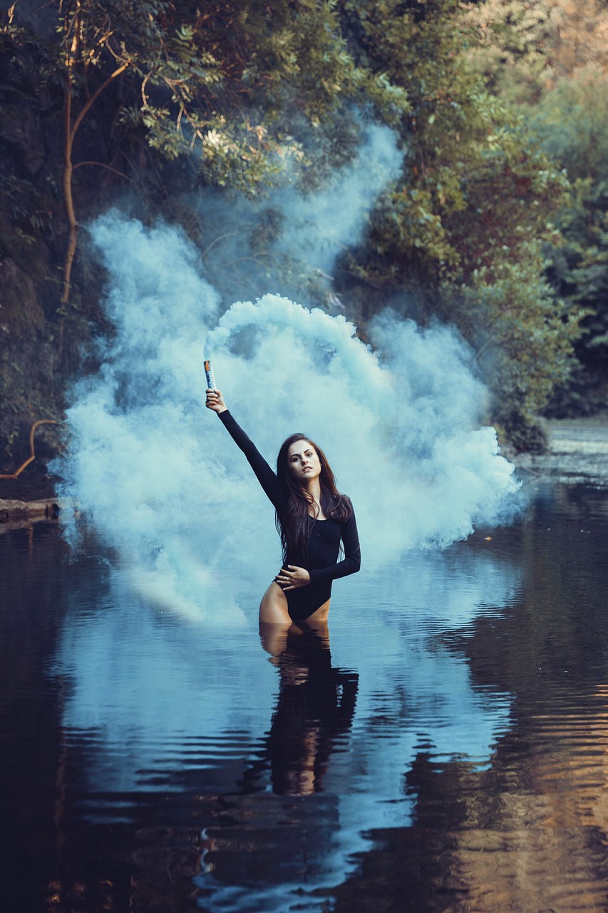 Smoke Bombs: Adding Vibrant Hues to Your Photo Compositions